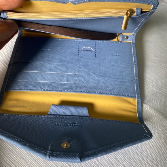 Sweet New periwinkle blue wallet - Picture 5 of 5